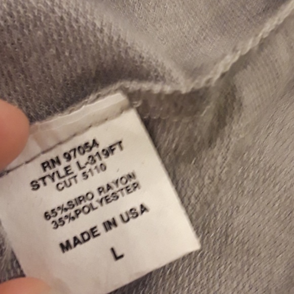 Lanston High-Low Midi Racerback Gray Dress (L) - Picture 6 of 6